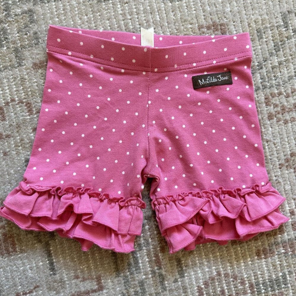 NEW Matilda Jane Pink A Dot Shortie size 2/4